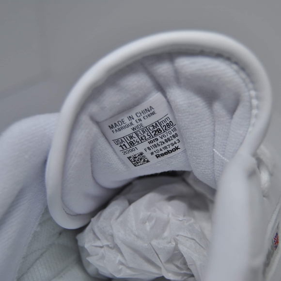 Reebok White Renaissance Classic - Picture 5 of 6